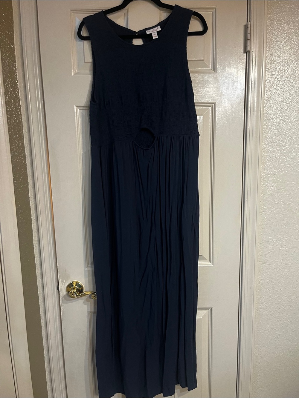 Ingrid & Isabel Navy Blue Maternity Maxi Dress